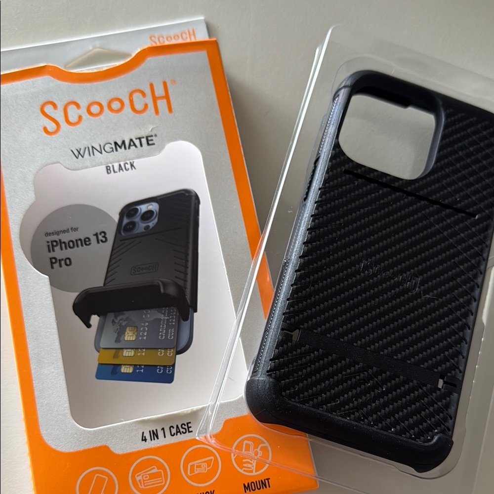 Wingmate Black iPhone 13 Pro Case